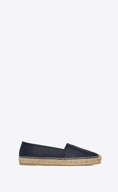 monogram espadrilles in leather